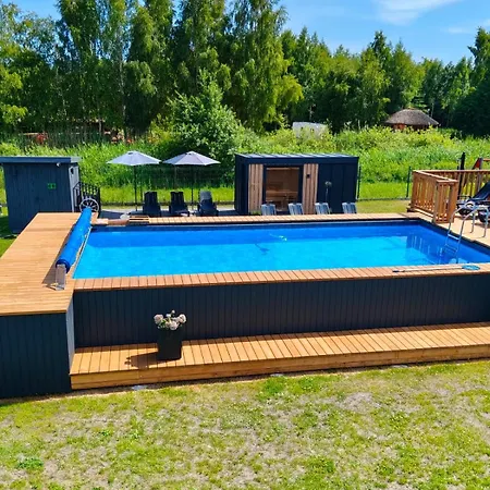 Antracytowy Zakatek Prázdninový dům Leba