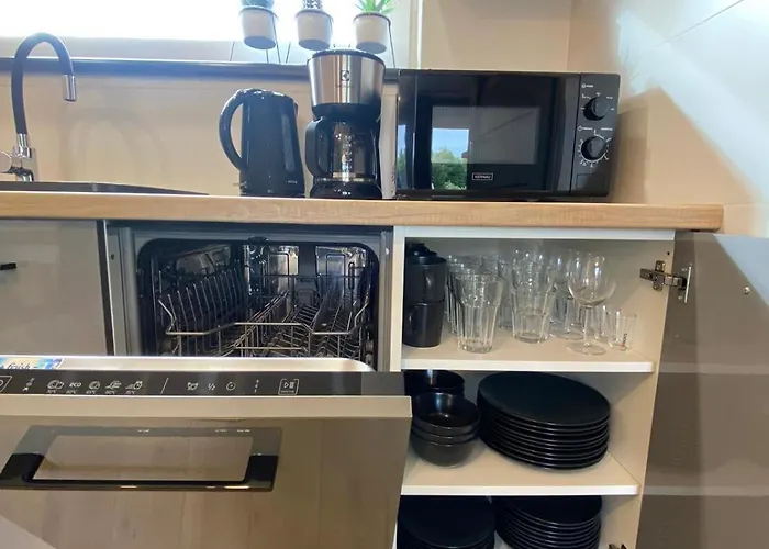 Antracytowy Zakatek Vakantiehuis Łeba